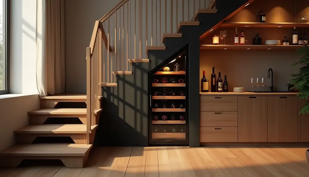 die-besten-weinkuehlschraenke-fuer-den-platz-unter-der-treppe
