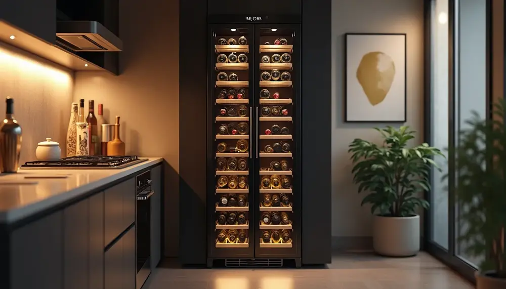 Weinkühlschrank schmal und hoch: Die Lösung für kleine Räume